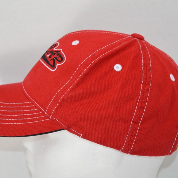 Nascar Red Racing Adjustable Hat - Picture 2 of 8